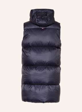 TOMMY HILFIGER Down vest, Color: DARK BLUE (Image 1)