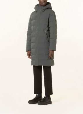 ELVINE Quilted coat JIRO, Color: DARK GREEN (Image 1)