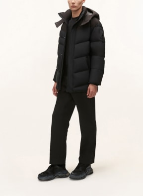 MOOSE KNUCKLES Daunenjacke SUGAR HILL mit abnehmbarer Kapuze, Farbe: SCHWARZ (Bild 1)
