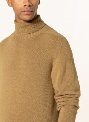 Officine Générale Rollkragenpullover mit Cashmere, Farbe: CAMEL (Bild 1)