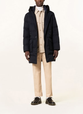 WOOLRICH Daunenparka SEAM SEALED, Farbe: DUNKELBLAU (Bild 1)
