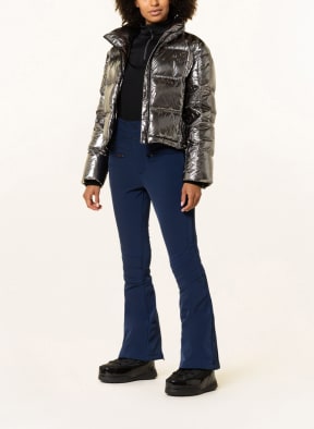 PERFECT MOMENT Down ski jacket NEVADA, Color: SILVER (Image 1)