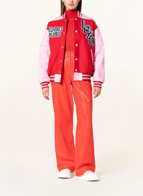 KENZO Blouson TIGER im Materialmix, Farbe: 21 MEDIUM RED (Bild 1)