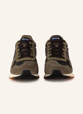 Blauer Sneaker QUARTZ, Farbe: SCHWARZ/ GRÜN (Bild 1)