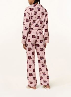 P.J.Salvage Schlafhose aus Flanell, Farbe: ROSÉ (Bild 1)
