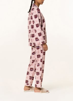 P.J.Salvage Schlafhose aus Flanell, Farbe: ROSÉ (Bild 1)