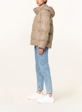 NEO NOIR Quilted jacket FOX with removable hood, Color: BEIGE (Image 1)