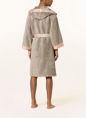 ETRO Home Unisex bathrobe LORIENT with hood, Color: GRAY (Image 1)