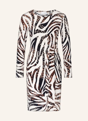 Joseph Ribkoff Jerseykleid, Farbe: CREME/ SCHWARZ/ BRAUN (Bild 1)