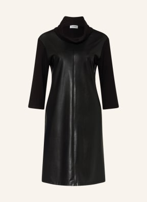 Joseph Ribkoff Jerseykleid mit 3/4-Arm im Materialmix, Farbe: SCHWARZ (Bild 1)