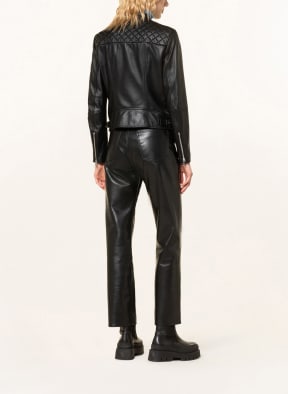 BOSS Lederjacke SAKINA, Farbe: SCHWARZ (Bild 1)