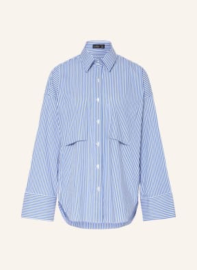 van Laack Bluse, Farbe: WEISS/ BLAU (Bild 1)