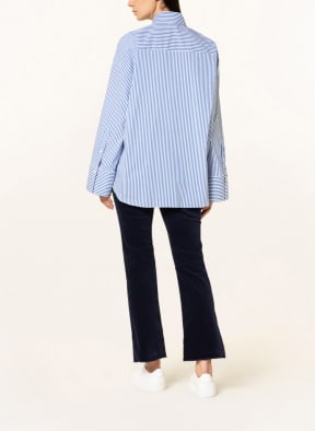 van Laack Bluse, Farbe: WEISS/ BLAU (Bild 1)