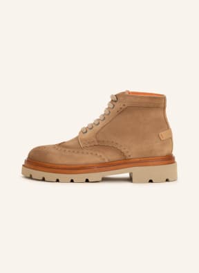 Santoni Lace-up boots MILANO2, Color: LIGHT BROWN (Image 1)