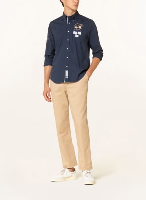 LA MARTINA Shirt slim fit, Color: DARK BLUE (Image 1)