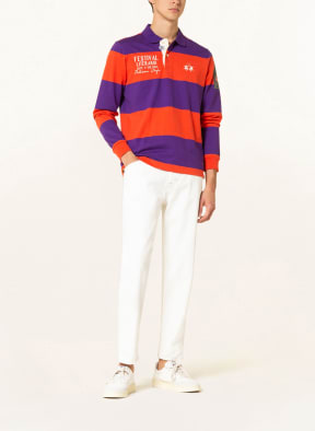 LA MARTINA Rugby shirt regular fit, Color: PURPLE/ RED (Image 1)