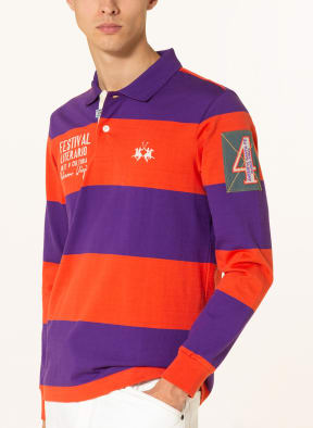 LA MARTINA Rugby shirt regular fit, Color: PURPLE/ RED (Image 1)