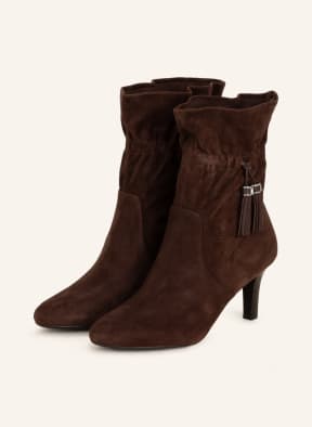 LAUREN RALPH LAUREN Ankle boots CANDACE, Color: DARK BROWN (Image 1)