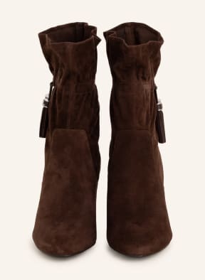 LAUREN RALPH LAUREN Ankle boots CANDACE, Color: DARK BROWN (Image 1)