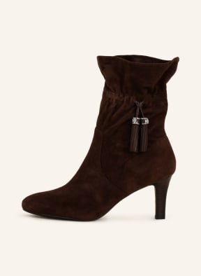 LAUREN RALPH LAUREN Ankle boots CANDACE, Color: DARK BROWN (Image 1)