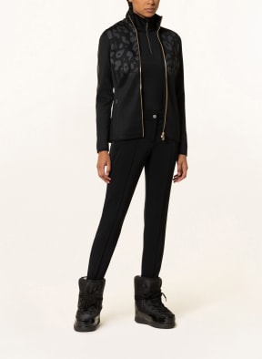 SPORTALM Midlayer-Jacke, Farbe: SCHWARZ/ GRAU/ GOLD (Bild 1)