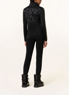 SPORTALM Midlayer-Jacke, Farbe: SCHWARZ/ GRAU/ GOLD (Bild 1)