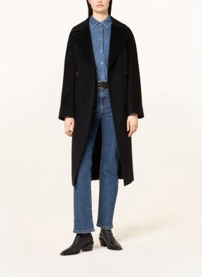 WEEKEND MaxMara Wollmantel RESINA , Farbe: SCHWARZ (Bild 1)