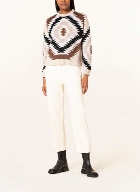 WEEKEND MaxMara 7/8-Hose EROS, Farbe: ECRU (Bild 1)