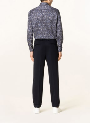 ETERNA Hemd Modern Fit, Farbe: DUNKELGRAU/ LILA/ GELB (Bild 1)