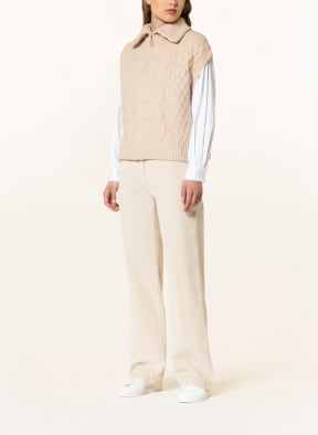 BRAX Wide leg trousers MAINE , Color: BEIGE (Image 1)