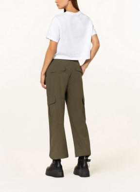 NAPAPIJRI Cropped T-Shirt, Farbe: WEISS/ SCHWARZ/ BLAU (Bild 1)