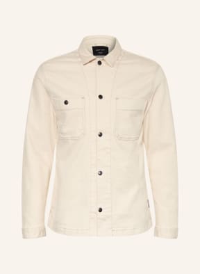 REPLAY Denim overshirt, Color: ECRU (Image 1)