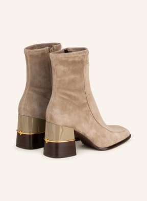TORY BURCH Ankle boots, Color: CREAM (Image 1)