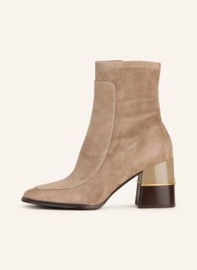 TORY BURCH Ankle boots, Color: CREAM (Image 1)