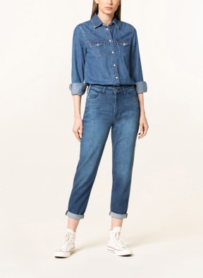 mavi Mom Jeans , Farbe: 82100 dark tonal brushed hemp (Bild 1)