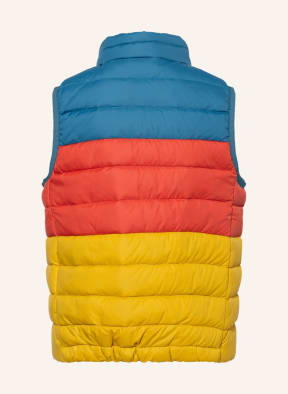 patagonia Daunenweste, Farbe: DUNKELGELB/ ROT/ BLAU (Bild 1)