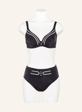 Lidea High-waist bikini bottoms CAPTAIN, Color: BLACK (Image 1)