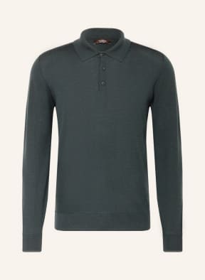 PESERICO Knit polo shirt, Color: TEAL (Image 1)
