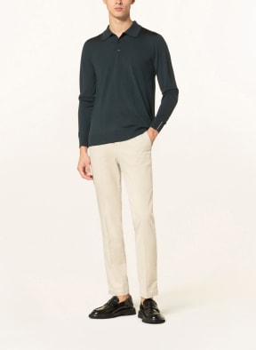 PESERICO Knit polo shirt, Color: TEAL (Image 1)