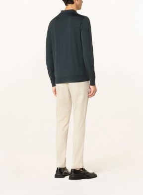 PESERICO Knit polo shirt, Color: TEAL (Image 1)