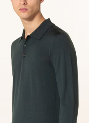 PESERICO Knit polo shirt, Color: TEAL (Image 1)