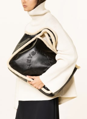 STELLA McCARTNEY Shopper with pouch , Color: BLACK (Image 1)