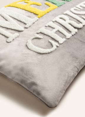 PAD Velvet decorative cushion cover AIKON, Color: GRAY (Image 1)