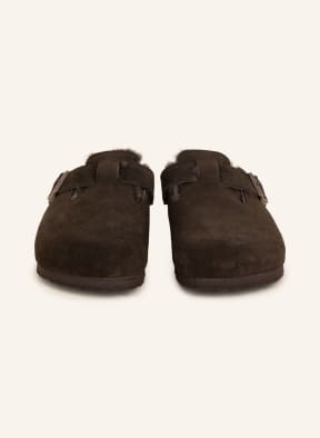 BIRKENSTOCK Pantoletten BOSTON, Farbe: DUNKELBRAUN (Bild 1)
