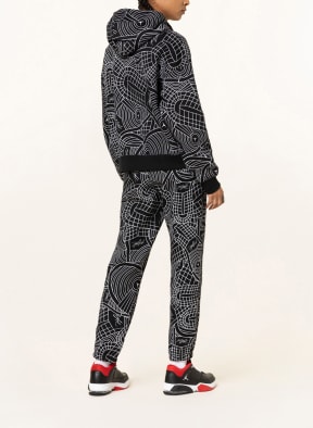 JORDAN Hoodie JORDAN FLIGHT, Farbe: SCHWARZ/ WEISS (Bild 1)