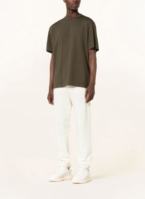 Y-3 T-shirt, Color: DARK GREEN (Image 1)
