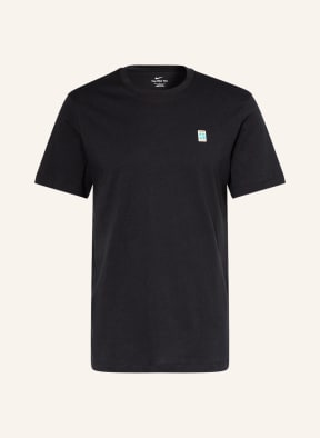 Nike T-shirt NIKECOURT, Color: BLACK (Image 1)