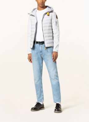 PARAJUMPERS Lightweight down jacket KINARI-M, Color: LIGHT GRAY (Image 1)