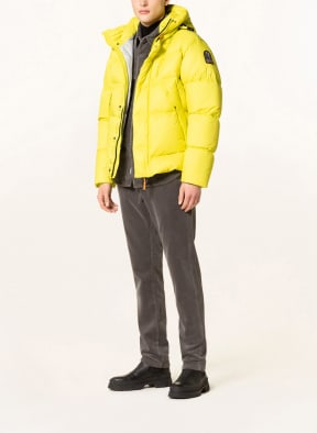 PARAJUMPERS Down jacket CLOUD, Color: NEON YELLOW (Image 1)