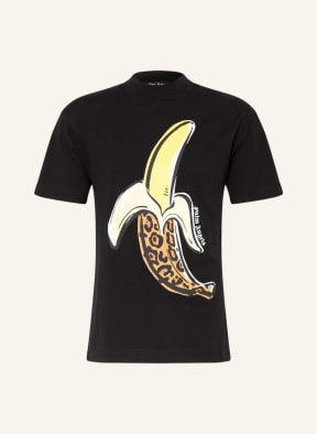 Palm Angels T-shirt, Color: BLACK/ YELLOW (Image 1)